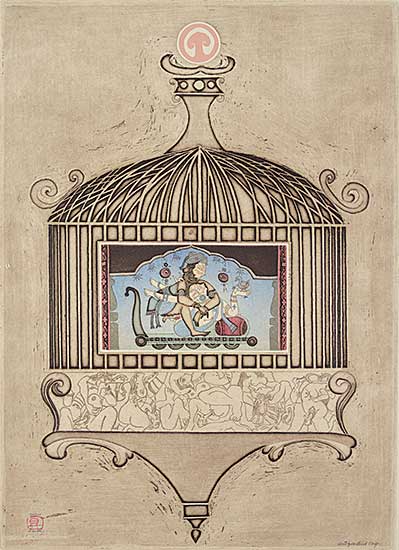 #1280 ~ Sawai - Antique Birdcage  #70/100