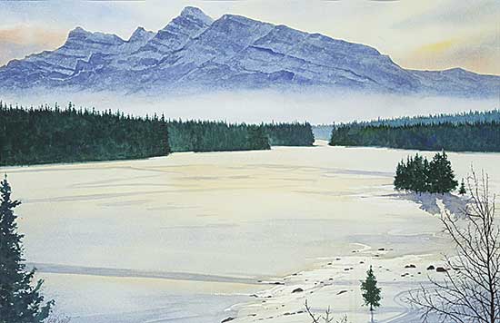#1313 ~ Smith - Untitled - Two Jack Lake
