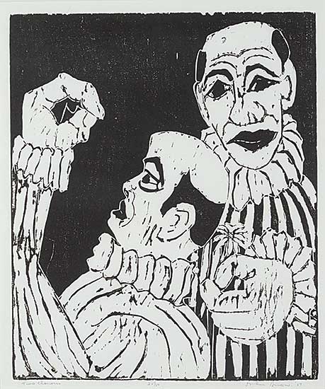 #1323 ~ Snow - Two Clowns #25/50