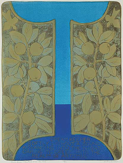 #1328 ~ Snow - Lines from Canticle Two by JVS  #28/50