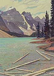 #1096 ~ Ferrier - Moraine Lake, Alberta