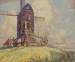 #1183 ~ Leighton - Black Mill on the Downs, Sussex