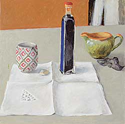 #1252 ~ Perkins - Untitled - Jar, Cup, Napkin