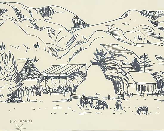#34 ~ Kerr - B.C. Barns