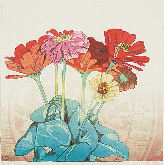 #52 ~ Phillips - Zinnias  #69/100