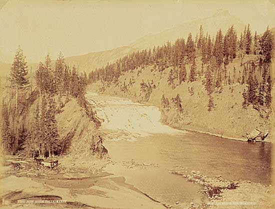 #113 ~ Notman - Bow River Falls, Banff