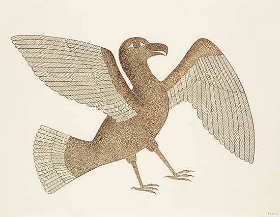 #1027.1 ~ Ashevak - Untitled - Seagull
