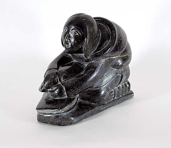 #1088 ~ Oomayoualook - Untitled - Skinning Seal
