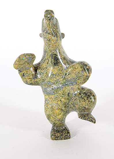 #1122 ~ Pootoogook - Untitled - Dancing Bear [Right Paw Up]