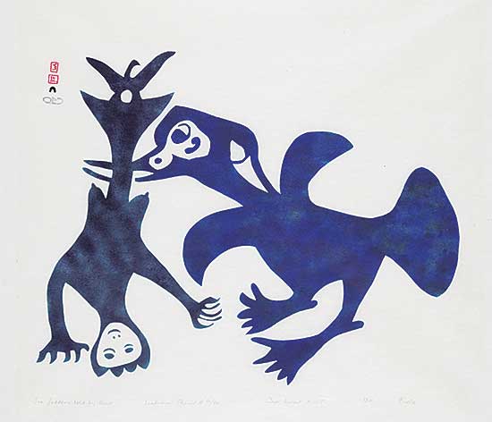 #1127 ~ Pudlat - Sea Goddess Held by Bird  #31/50