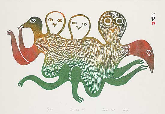 #1135 ~ Qinnuayuak - Spirits  #40/50