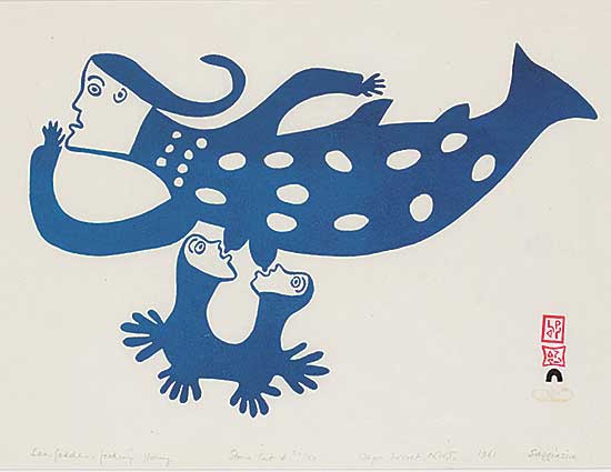 #1143 ~ Ragee - Sea Goddess Feeding Young  #50/50