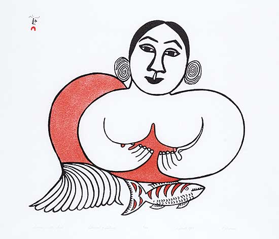#1145 ~ Saila - Sedna with Fish  #6/50