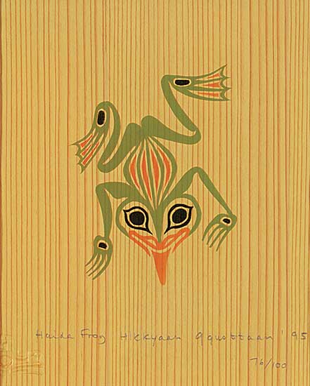 #1257 ~ Reid - Haida Frog - Hikkyaan Ggusttaan  #76/100