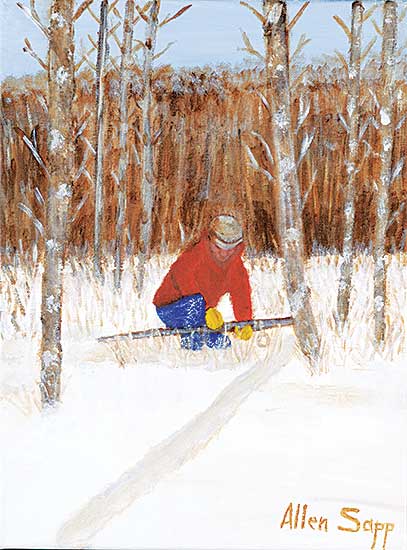 #1261 ~ Sapp - Untitled - Getting Ready for Winter