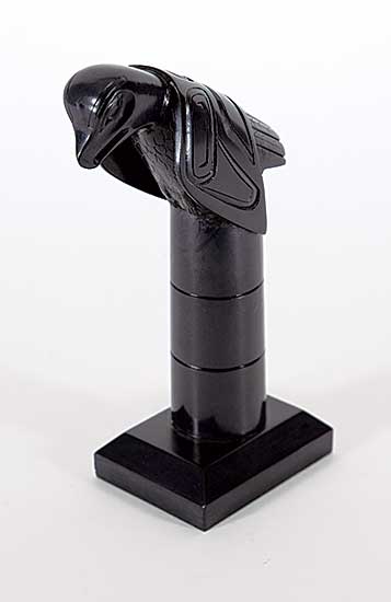 #1268 ~ Stevens - Untitled - Raven Totem