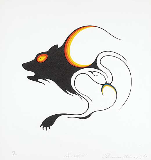 #1281 ~ Wescoupe - Bear Spirit  #82/150