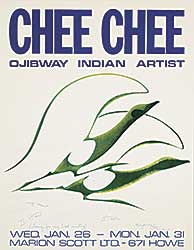 #1212 ~ Chee Chee - Chee Chee Ojibway Indian Artist / Marion Scott Ltd.