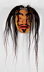 #1266 ~ Scow - Portrait Warrior Mask