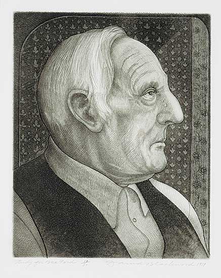 #14 ~ Blackwood - Study for Bax Ford  #10/50