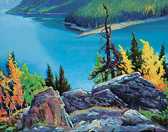 #27 ~ Burrow - Lake Minnewanka Viewpoint