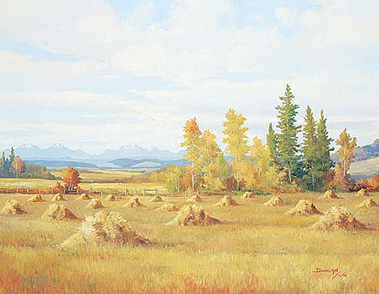 #42 ~ Crockford - Harvest Time at Millarville, Alta.