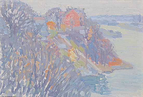 #46 ~ FitzGerald - Landscape with River