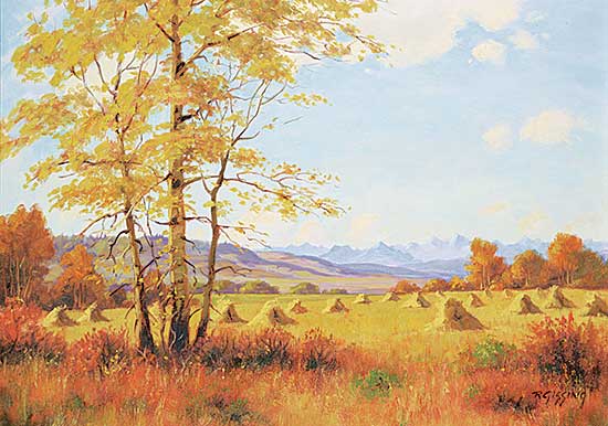#52 ~ Gissing - Golden Poplars