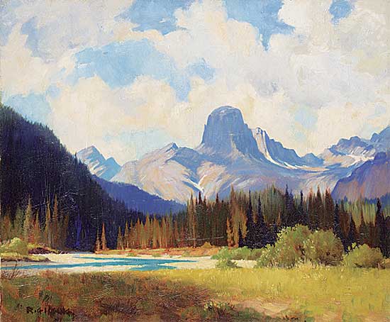 #55 ~ Gissing - Untitled - Rocky Mountain Valley