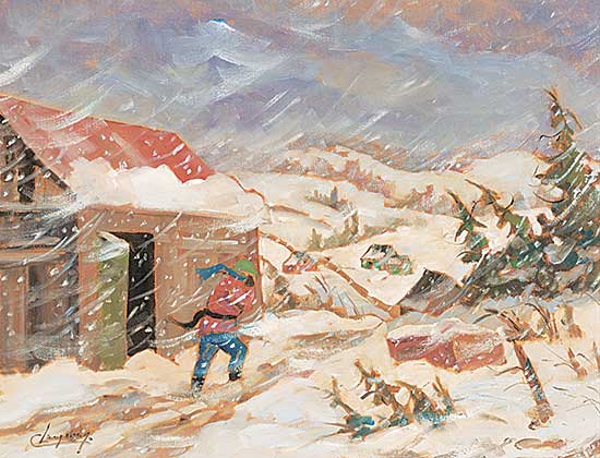 #83 ~ Langevin - Snow Storm, Laurentides