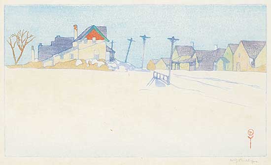 #110 ~ Phillips - A Suburban Street