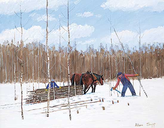 #119 ~ Sapp - Getting a Load of Wood