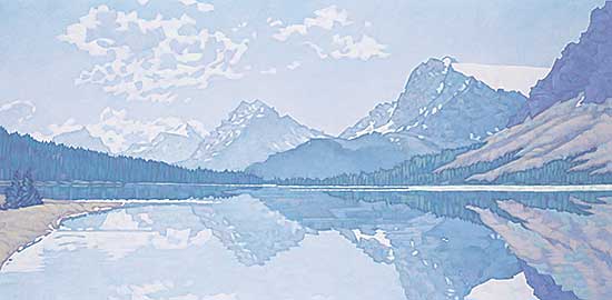 #124 ~ Sinclair - Early Morning - Bow Lake
