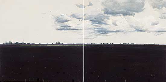 #202 ~ Birch - Series #19 [diptych]