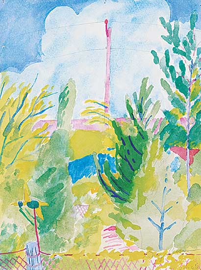 #207 ~ Curnoe - Goose Windmill, Port Franks