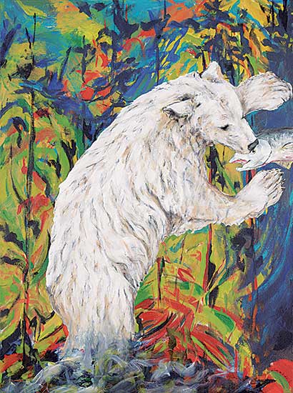 #211 ~ Enns - Spirit Bear in Laughing Forest