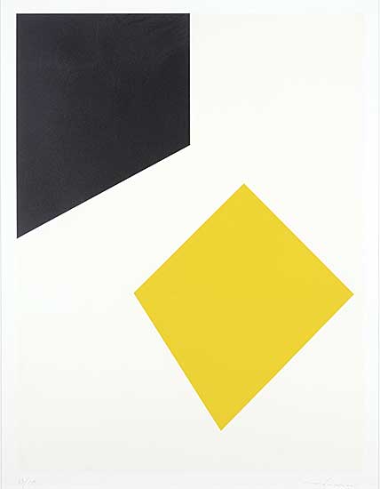 #238 ~ Molinari - Untitled - Black and Yellow - Album Atelier Circulaire [GM-S-103-1-07]  #13/18