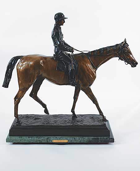 #303 ~ Bonheur - Untitled - Horse and Rider