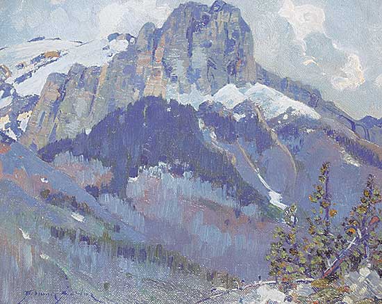 #305 ~ Browne - Untitled - View of the Summit