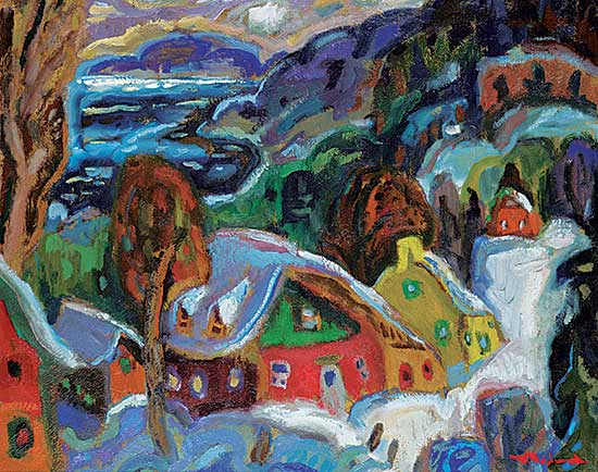 #409 ~ Bedard - L'Hiver Chante Amia Porte
