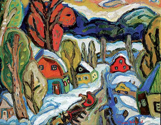 #410 ~ Bedard - Hiver D'Antan