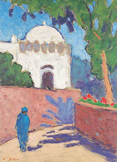 #413 ~ Bittar - Towards the Mosque, Morocco