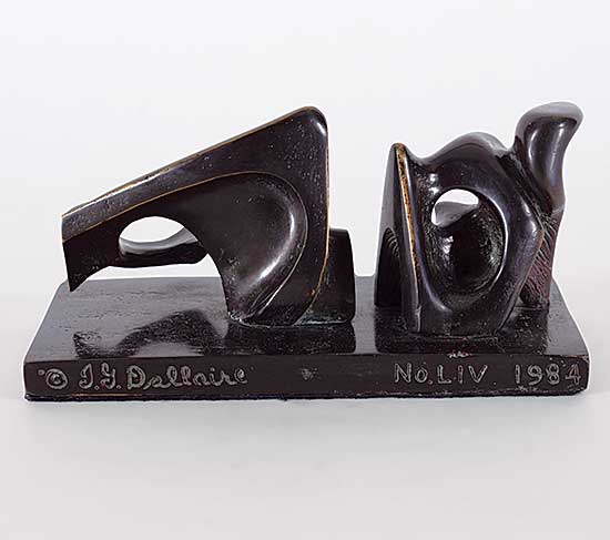 #426 ~ Dallaire - Two Piece Reclining Figure [Art Expo New York Coliseum No. LIV]