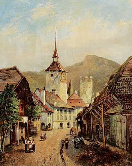 #443 ~ Fowler - View in Thun