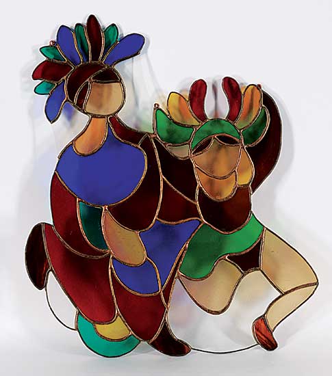 #508 ~ Odjig - Untitled - Pow Wow Dancers