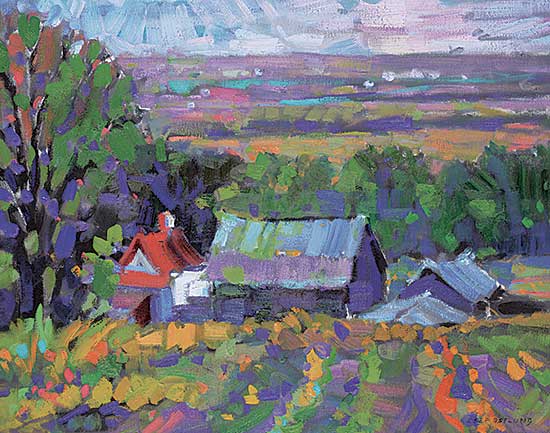 #513 ~ Ostlunb - The Red Farmhouse