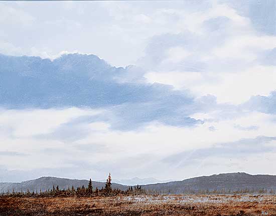#521 ~ Raftery - Passing Rain, Near Bragg Creek