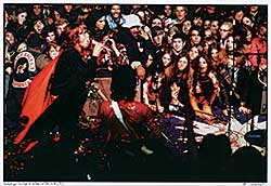 #248 ~ Russell - Mick Jagger on Stage at Altamont, December 1969  #19/50