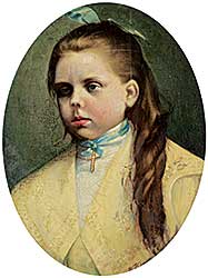 #310 ~ Klodt - Untitled - Portrait of a Girl #310 ~ Klodt - Untitled - Portrait of a Girl
