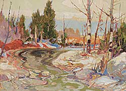 #520 ~ Perrigard - Narrow Spot - Tomifobia River - Eastern Townships, Spring #520 ~ Perrigard - Narrow Spot - Tomifobia River - Eastern Townships, Spring